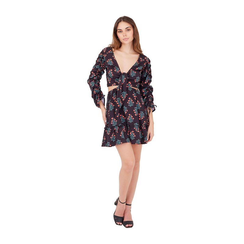 MERCEDES CAMPUZANO - Vestido Corto Euhoric Soul Mercedes Campuzano de Mujer Vine