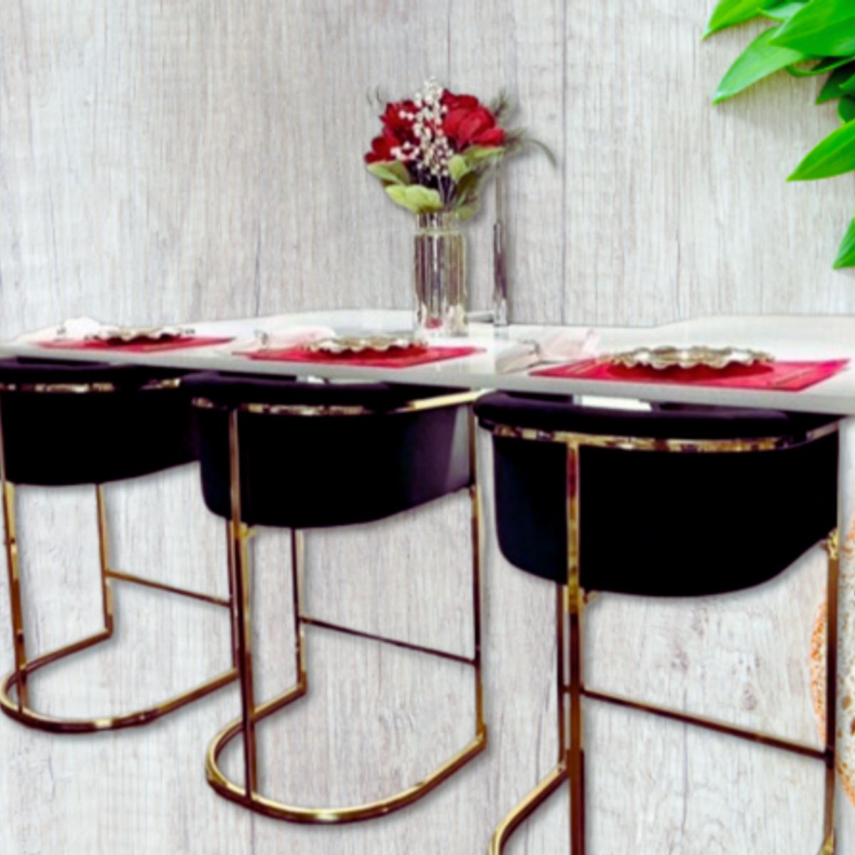 GENERICO - Silla Bar Black Rigel