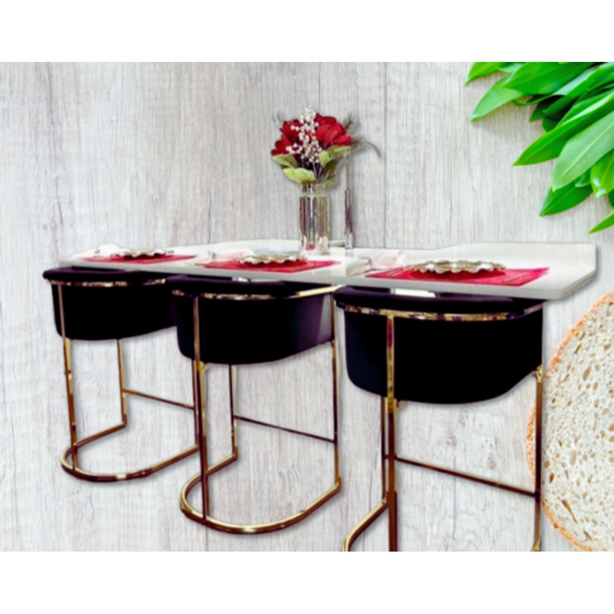 GENERICO - Silla Bar Black Rigel