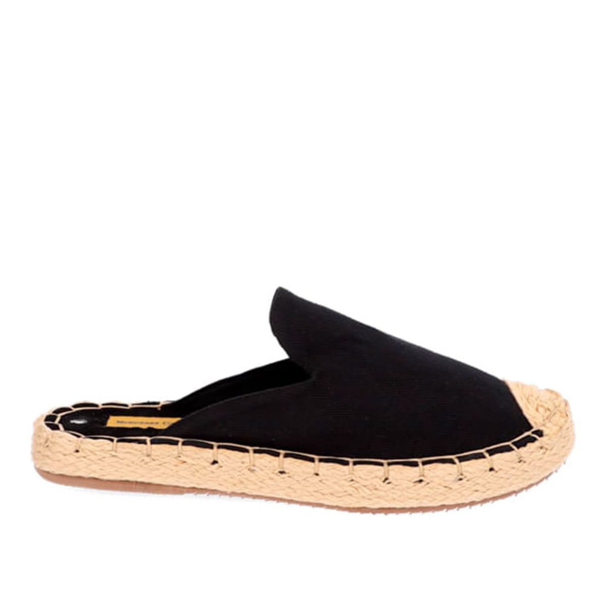 MERCEDES CAMPUZANO - Zueco Spadrilla Cleo Mercedes Campuzano de Mujer Negro