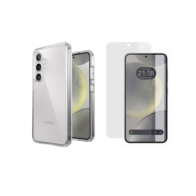 GENERICO - Funda Rígida Antichoque + Hidrogel HD Para Samsung Galaxy S24 FE