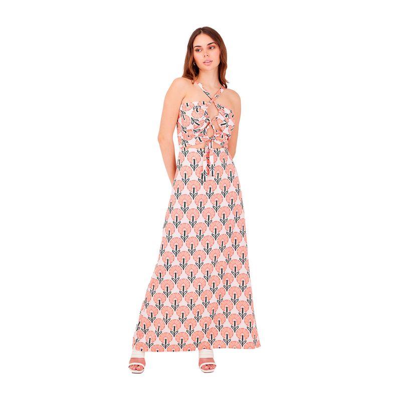 MERCEDES CAMPUZANO - Vestido Largo Delirium Mercedes Campuzano de Mujer Enchanted