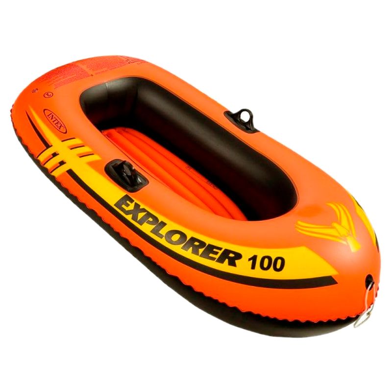 INTEX - Bote Piscina Mar Inflable Explorer 1 Persona 100 Intex
