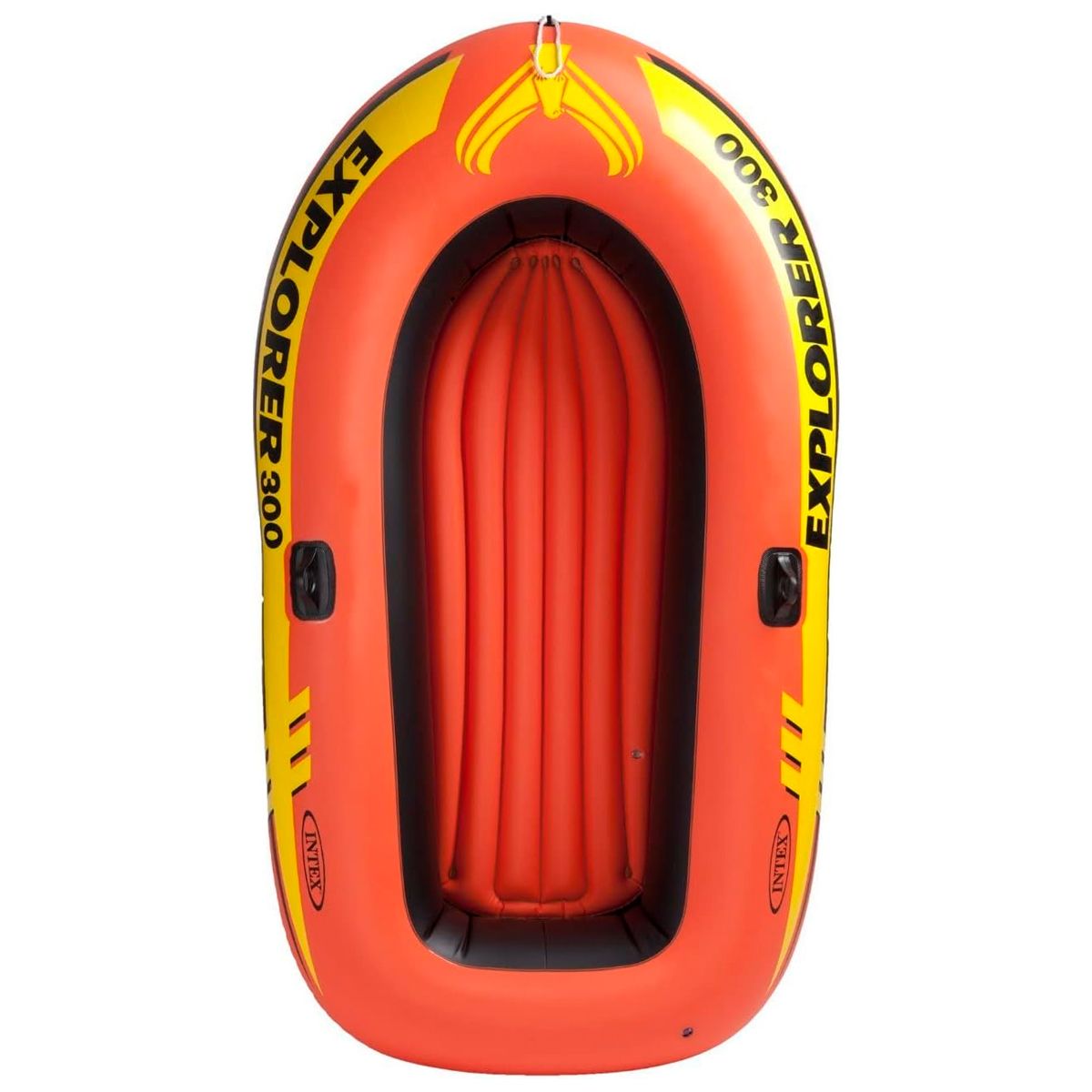 INTEX - Bote Inflable Intex Canotaje Explorer 300 + Remos 3 Personas
