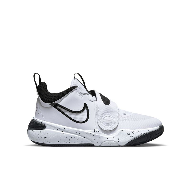 NIKE - Nike Team Hustle D 11 Gs Tenis blanco de niño lifestyle