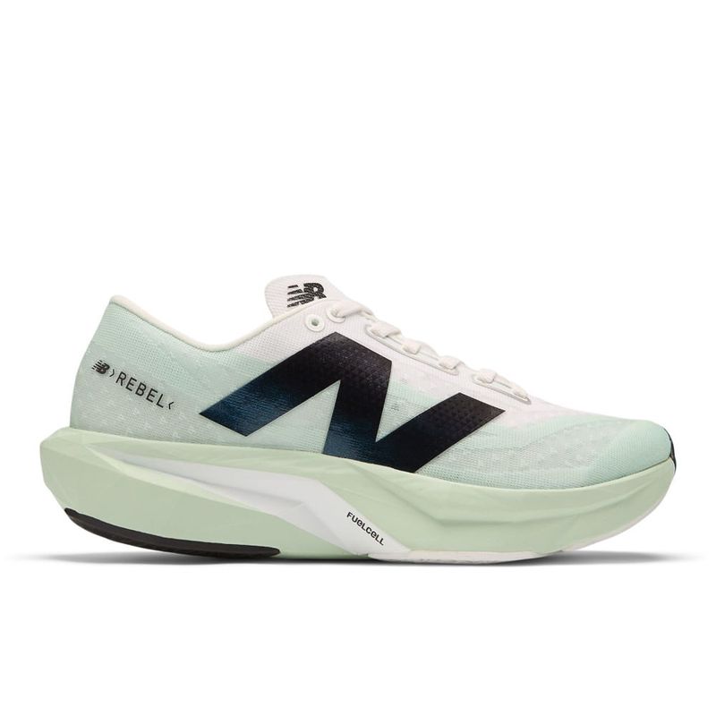 NEW BALANCE - New Balance Rebel V4 Tenis verde de mujer para correr