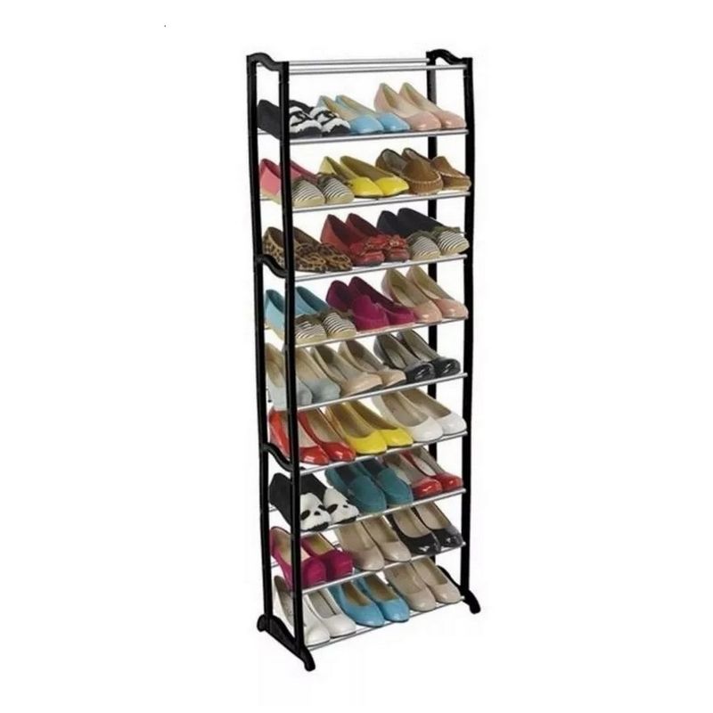 DAYOSHOP - Zapatero 10 Niveles Hasta 30 Pares Desarmable Liviano