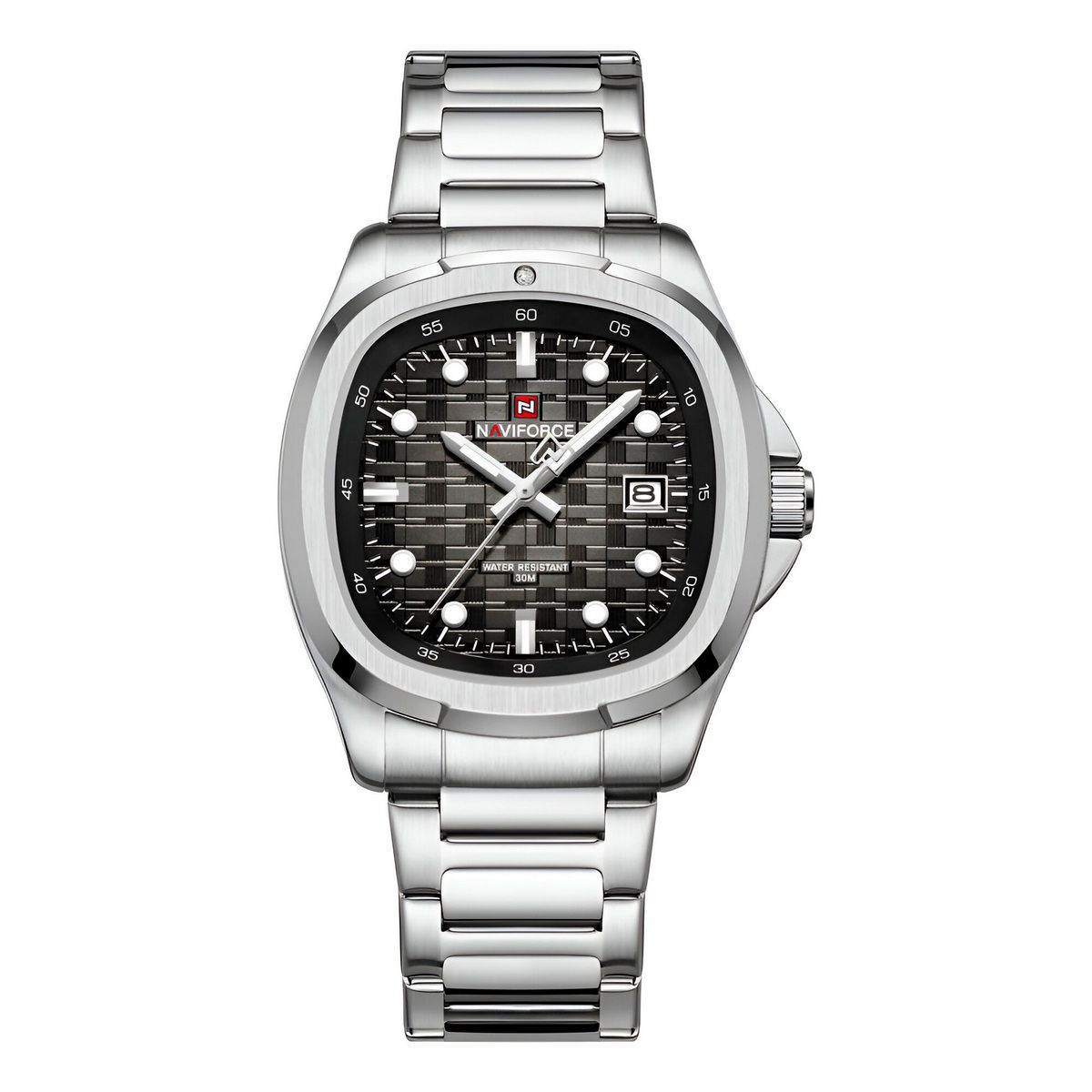 NAVIFORCE - Reloj Naviforce Casual Nf9240 Crono Hombre Acero+ Estuche