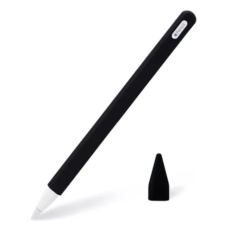 GENERICO - Forro Protector Silicona Compatible Apple Pencil Tablet Tapa