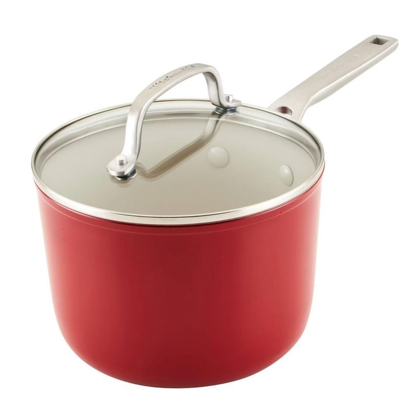 GENERICO - Sartén Kitchenaid Ceramico De 2,8 Litros + Tapa