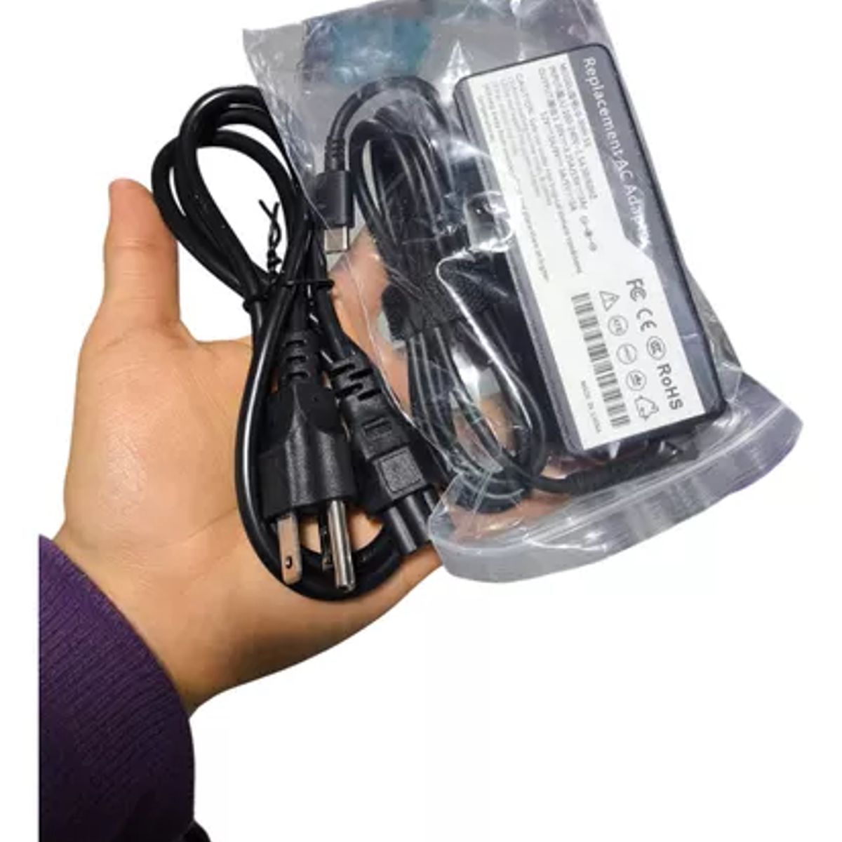 GENERICO - Cargador Laptop Tipo C Adaptador Corriente Carga Rápida 65w