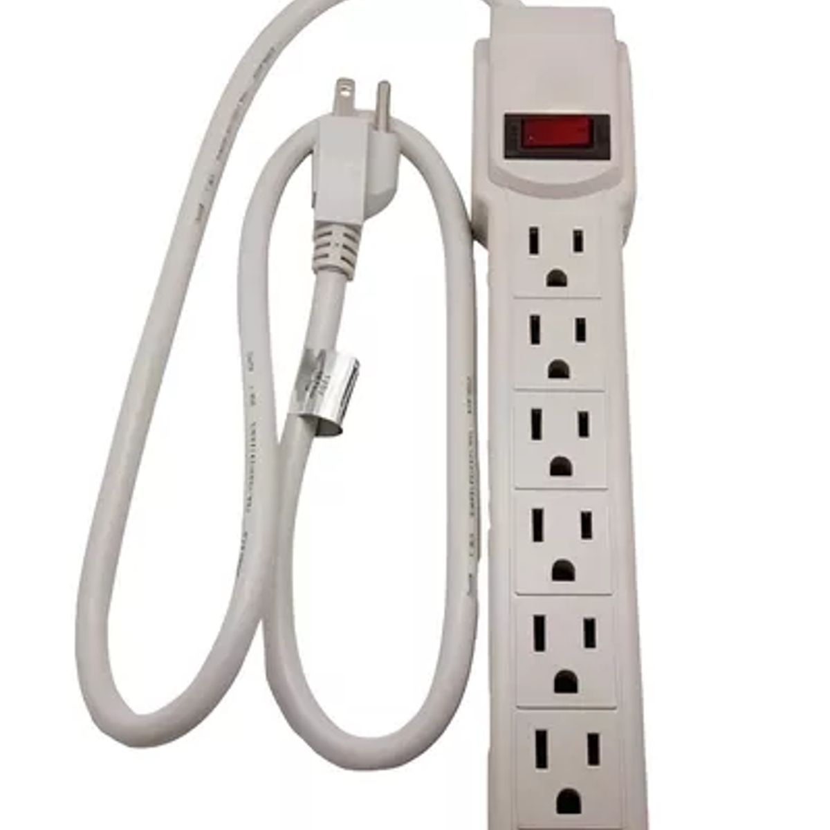 GENERICO - Multitoma Tomacorriente 6 Puertos 125v 15a