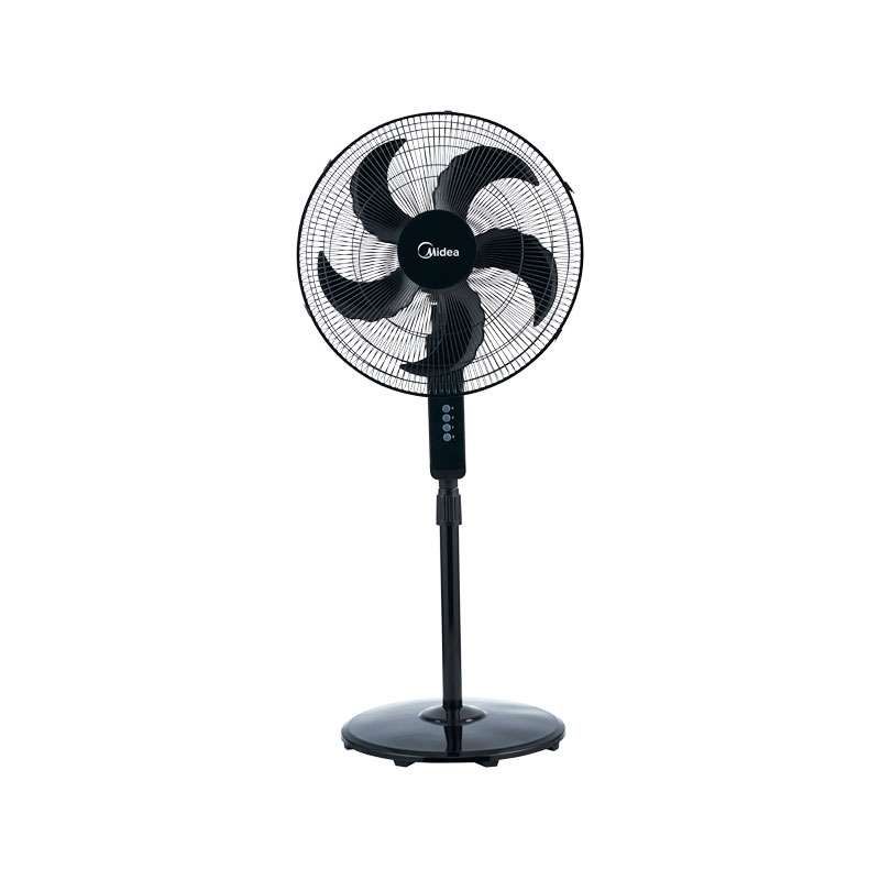 MIDEA - Ventilador de Pedestal Midea 18  Negro MSF18BCA