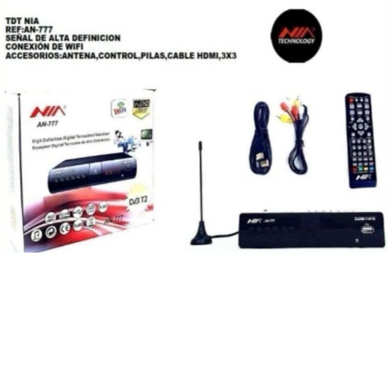 GENERICO - TDT NIA An-777 DVD PARA TELEVISOR