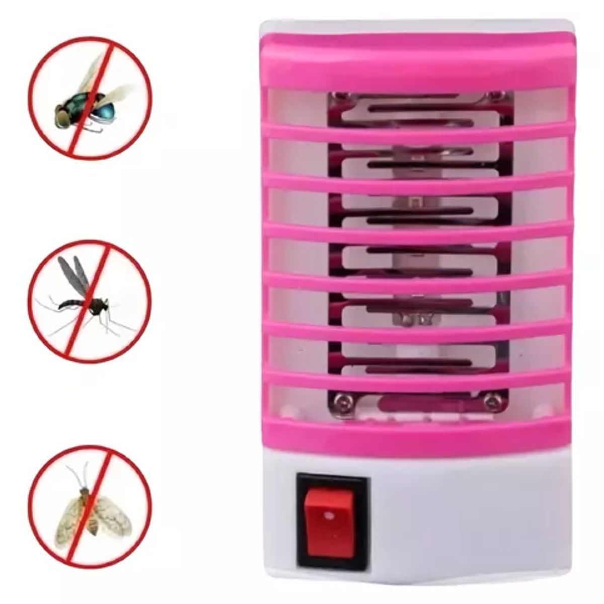 GENERICO - Mini Lampara Led Mata Mosquitos Moscas Insectos Silenciosa