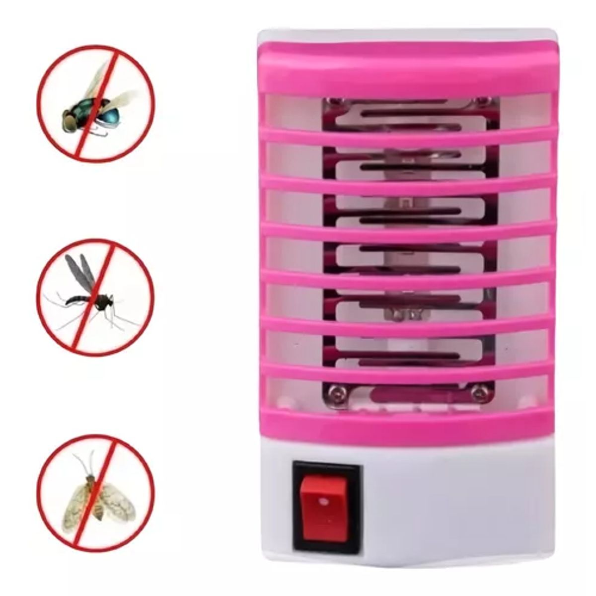 GENERICO - Mini Lampara Led Mata Mosquitos Moscas Insectos Silenciosa