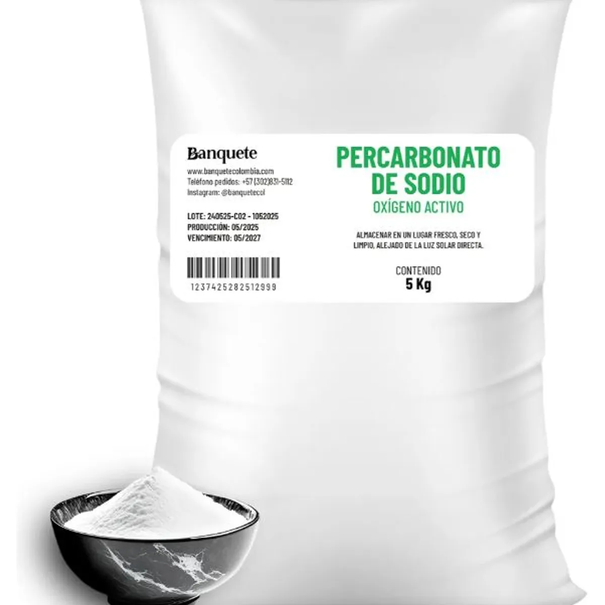 GENERICO - Percarbonato de Sodio 5kg