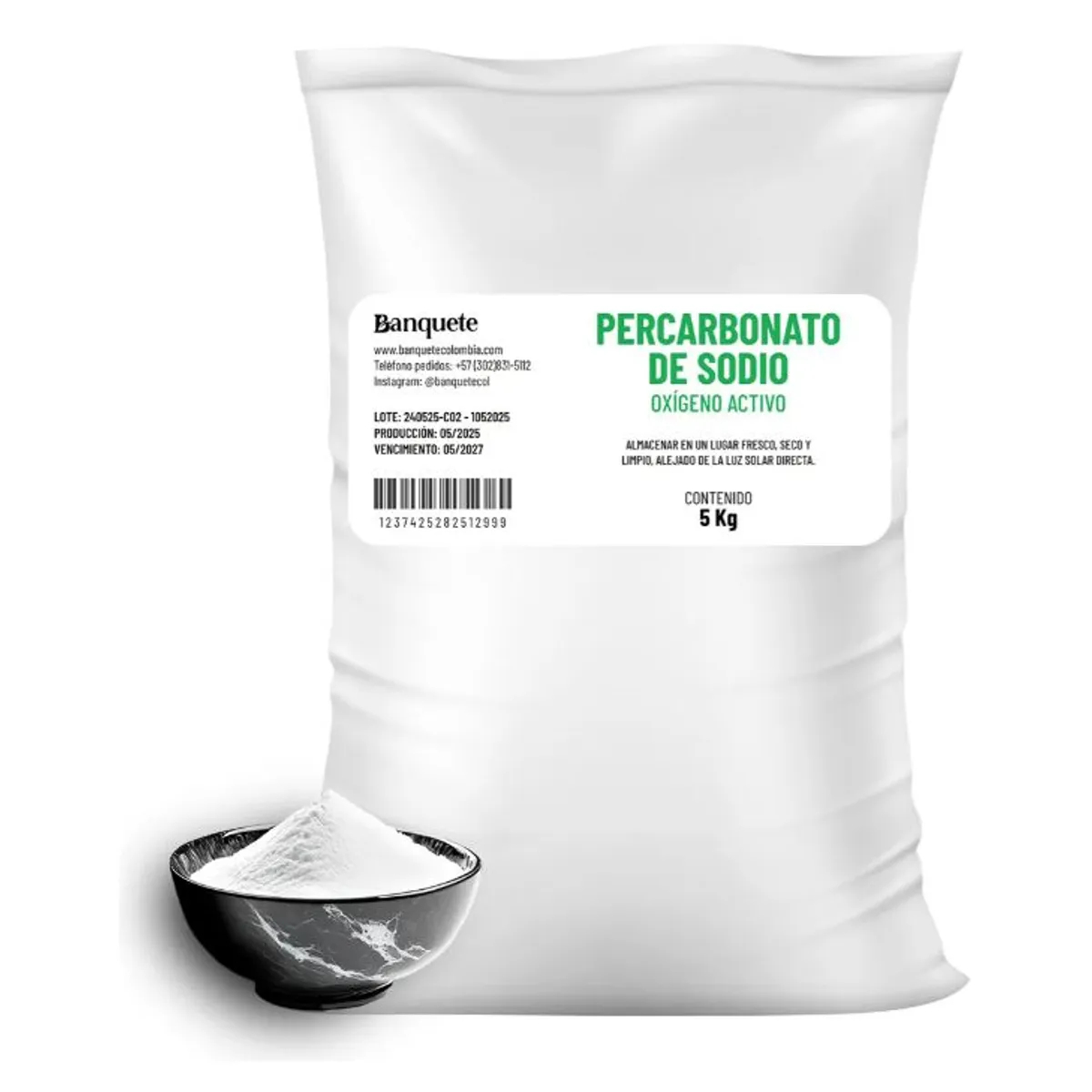 GENERICO - Percarbonato de Sodio 5kg