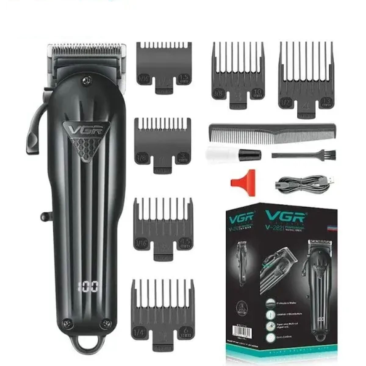 VGR - Maquina Peluquera Cortadora Cabello Vgr V-282