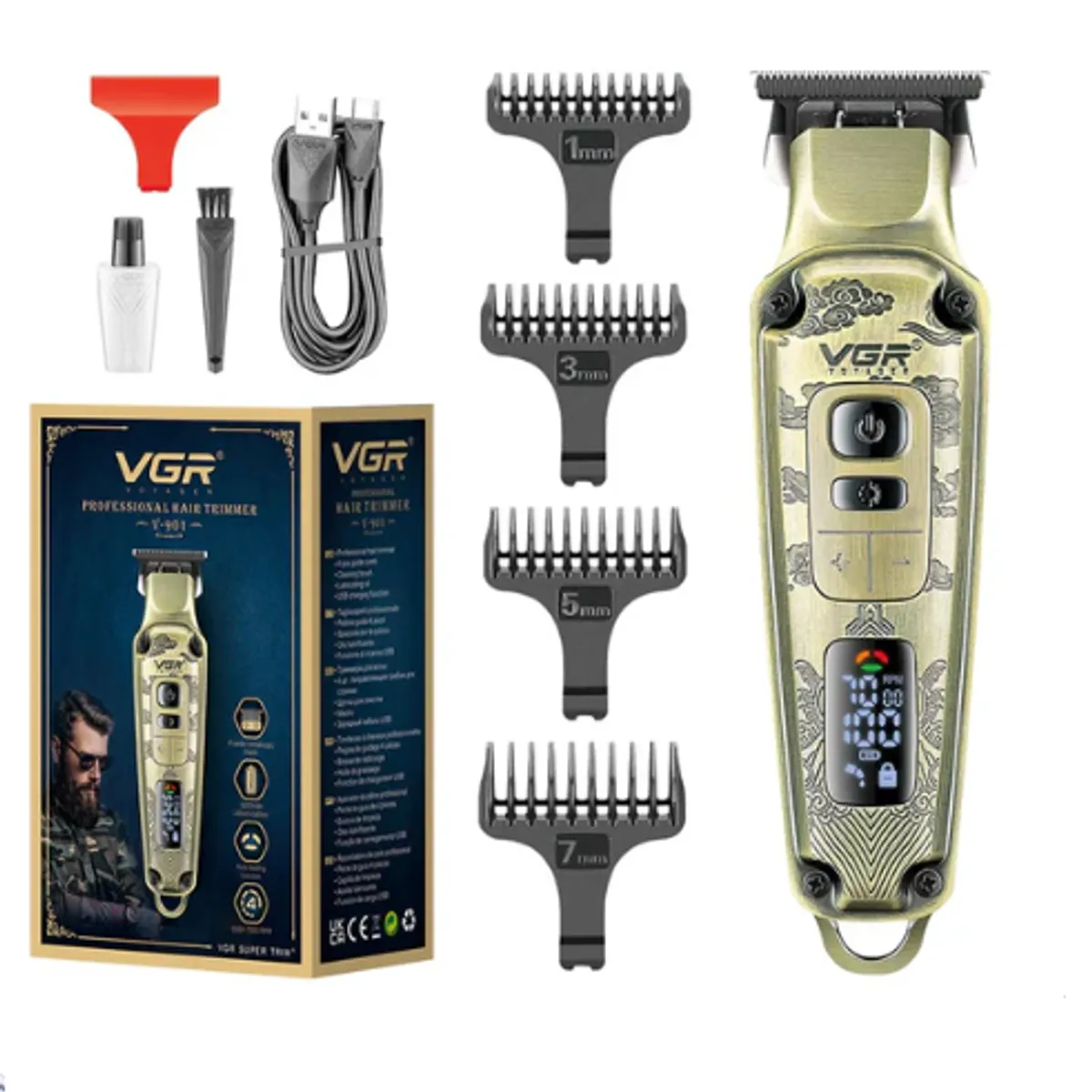 VGR - Maquina Patillera Inalambrica Vgr V-901