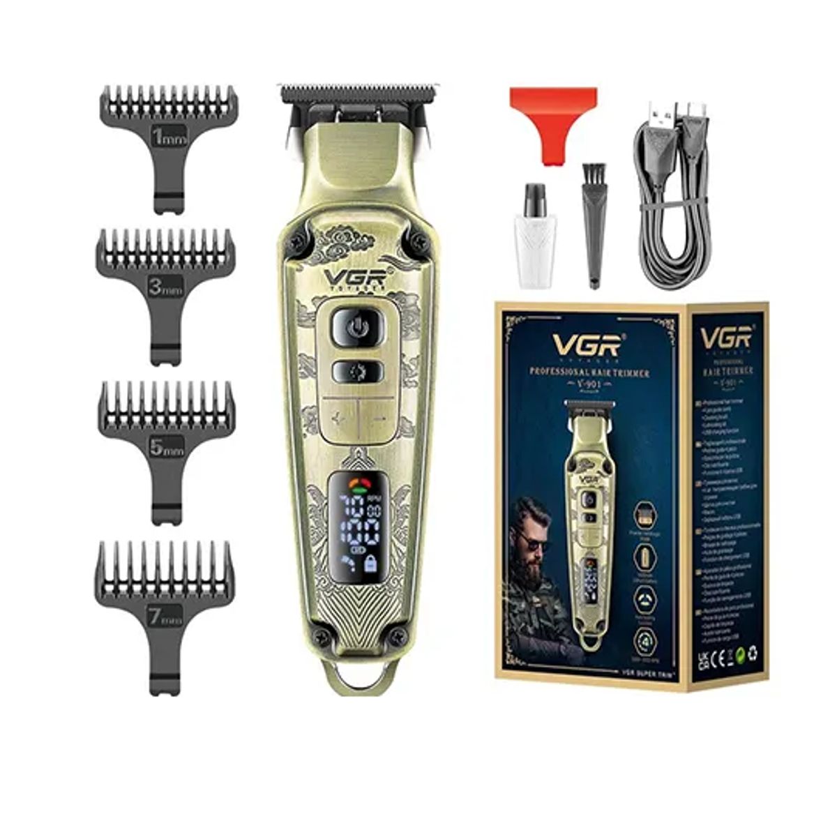 VGR - Maquina Patillera Inalambrica Vgr V-901