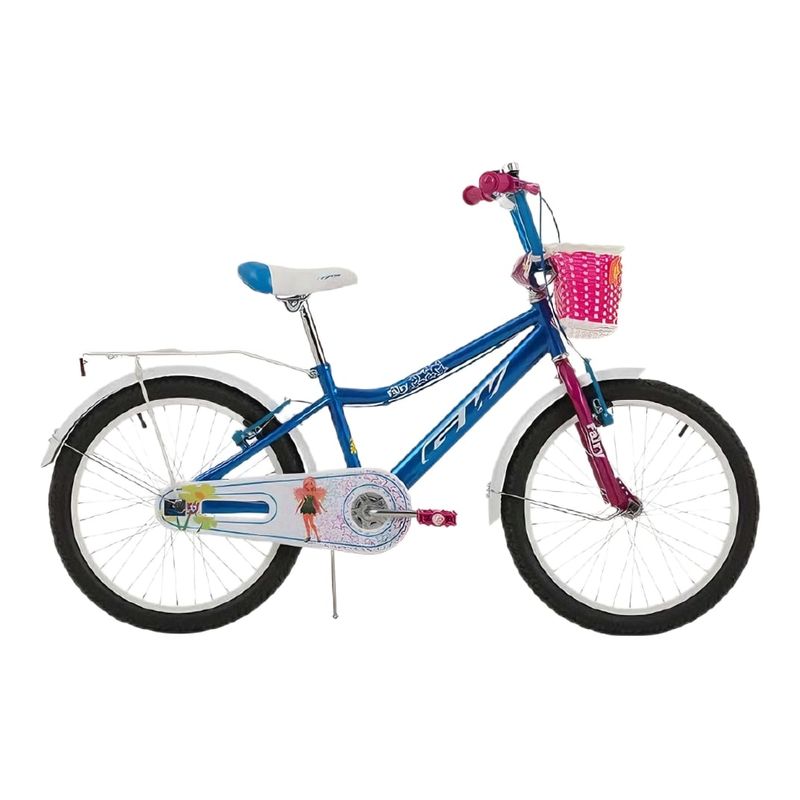 GW - Bicicleta para niñas Rin 20 Gw Fairy Azul Celeste