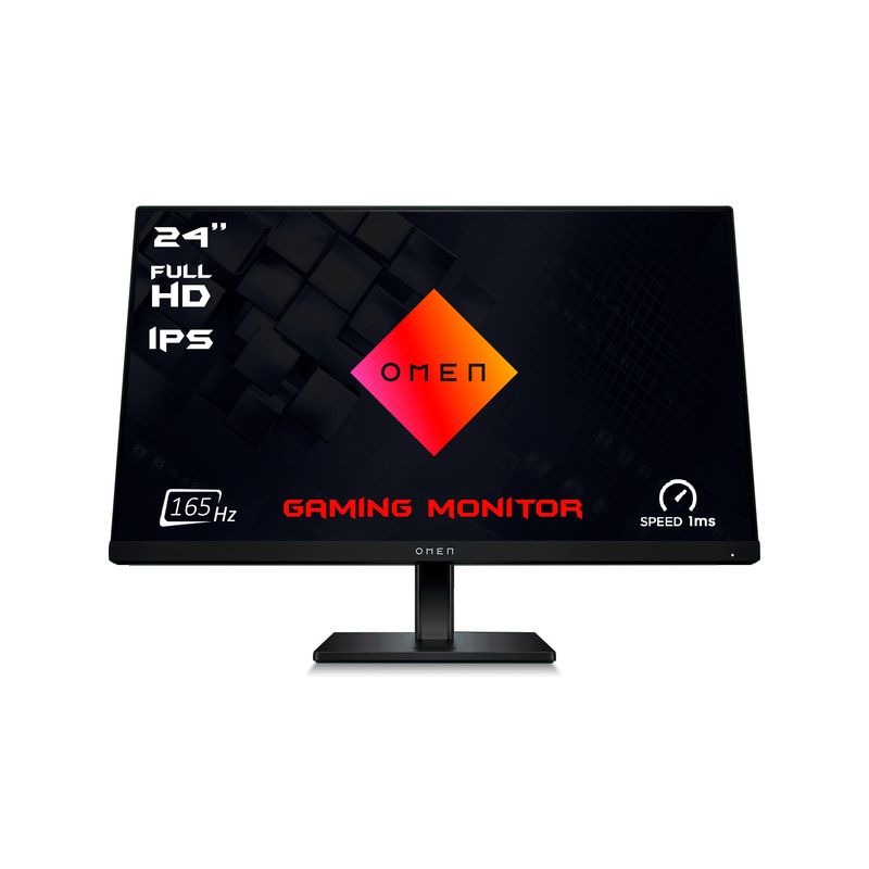 HP - Monitor OMEN FHD 165Hz IPS Gaming de 238 BLACK