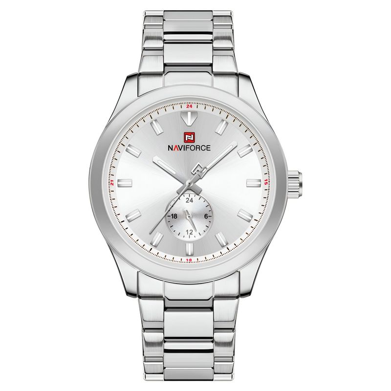 NAVIFORCE - Reloj Naviforce Casual Nf9231 Crono Hombre Acero+ Estuche