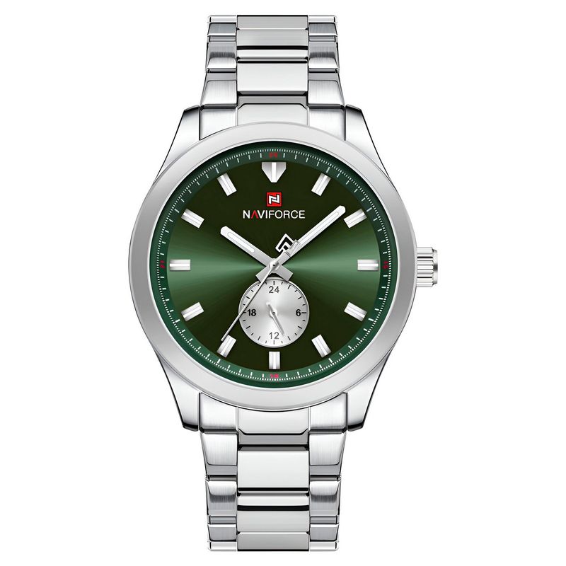 NAVIFORCE - Reloj Naviforce Casual Nf9231 Crono Hombre Acero+ Estuche