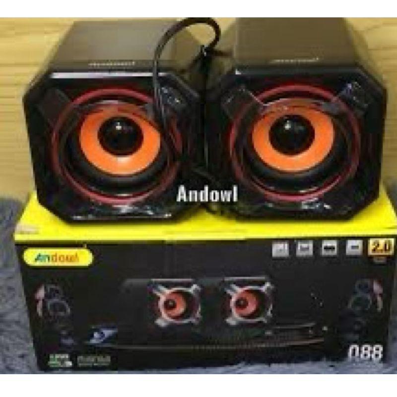 GENERICO - Parlante Pc andowl QA30 PARA ESTAR EN CASA