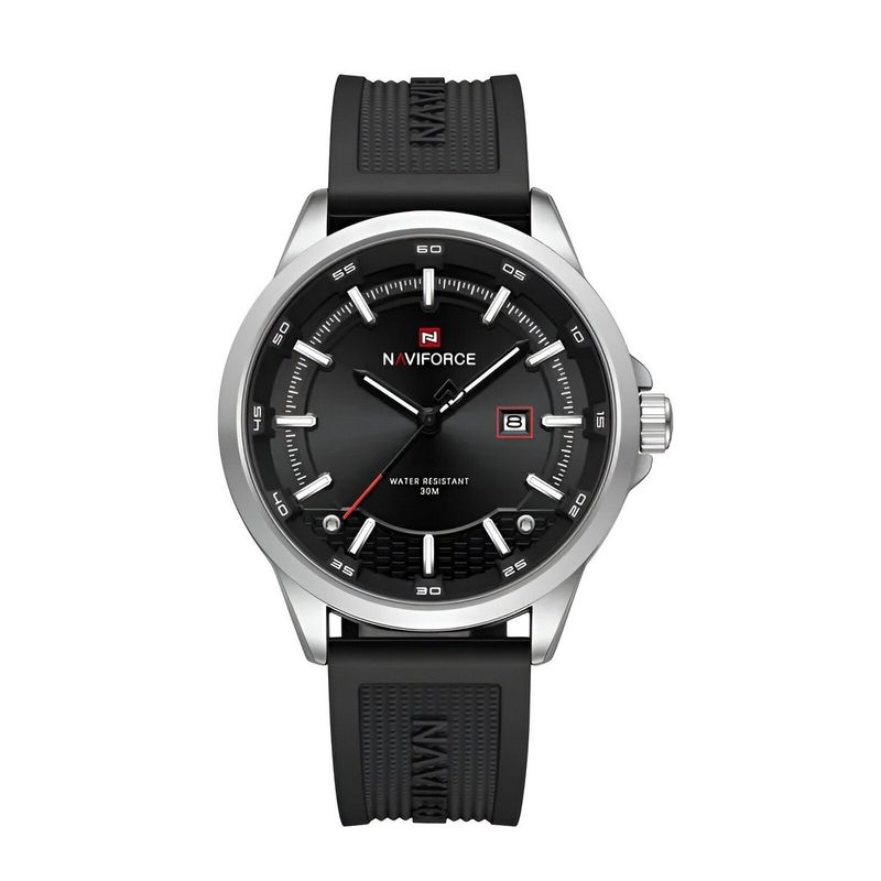NAVIFORCE - Reloj Naviforce Casual Nf9248t Crono Hombre Goma + Estuche