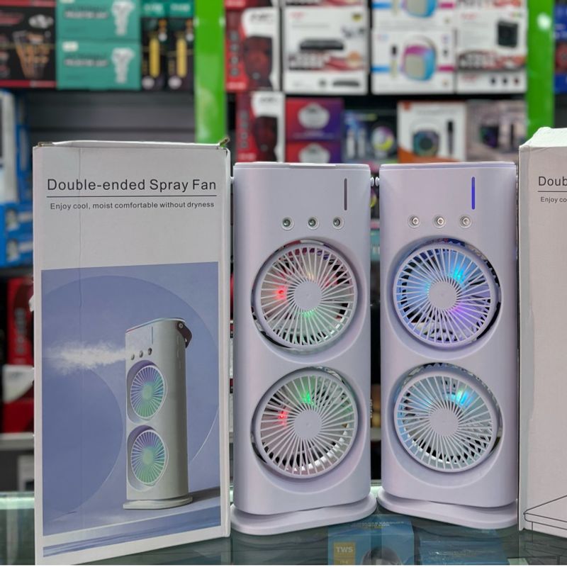 GENERICO - Ventilador doble  RGB