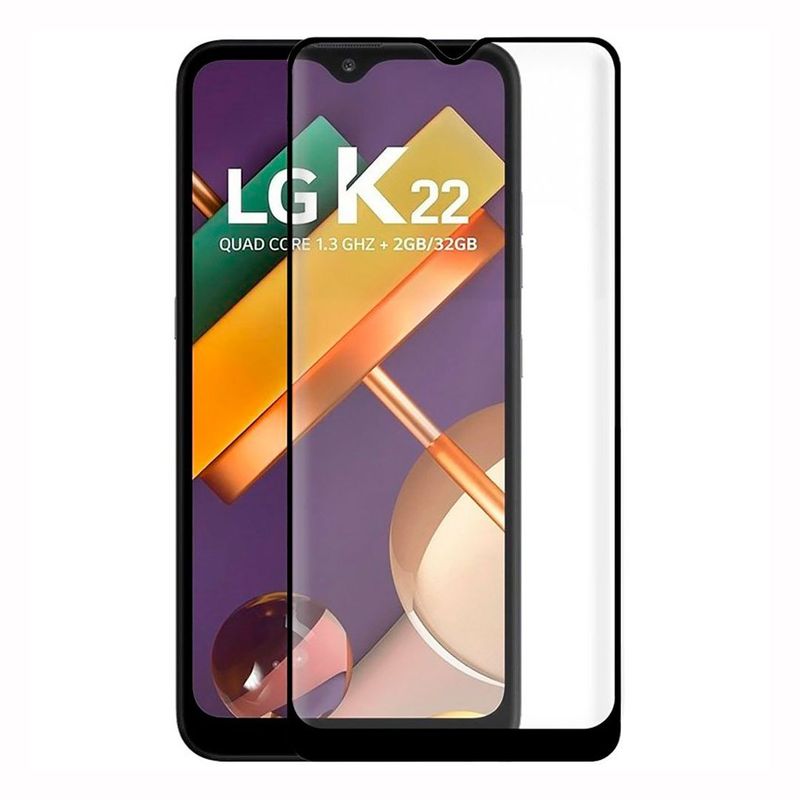 GENERICO - Protector Vidrio Templado Para LG K22  LG K22 PLUS