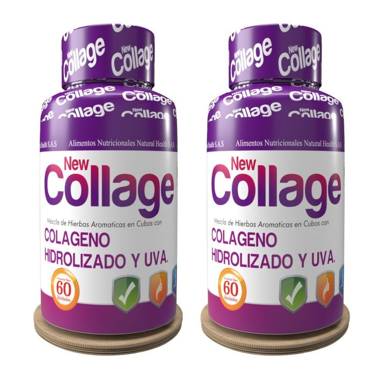NATURAL ENERGY PRODUCTS - New Collage - Colágeno Hidrolizado x2