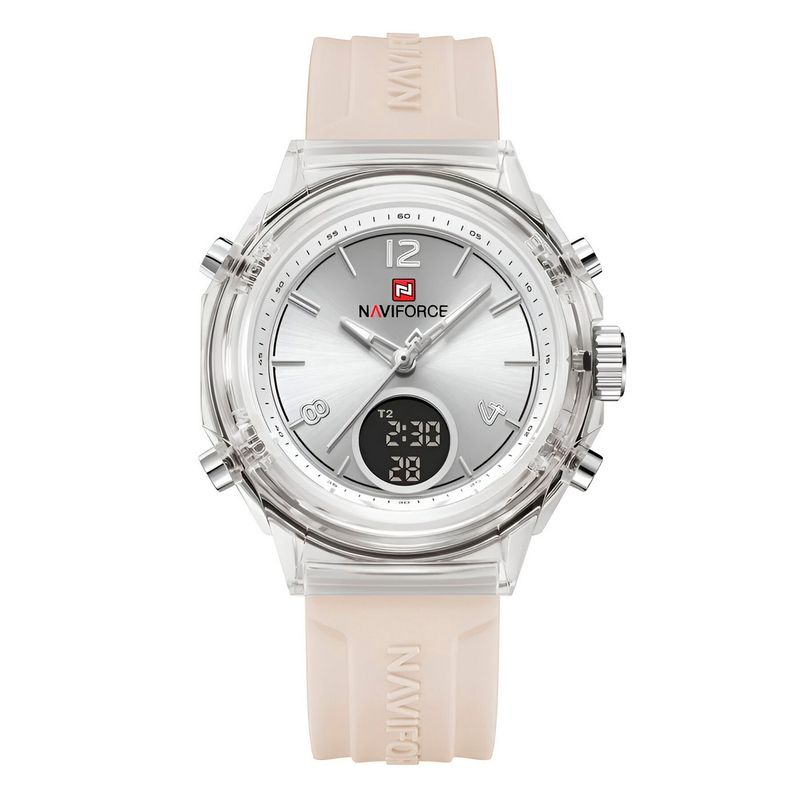 NAVIFORCE - Reloj Naviforce Sport Nf7109 Digital Mujer Goma + Estuche