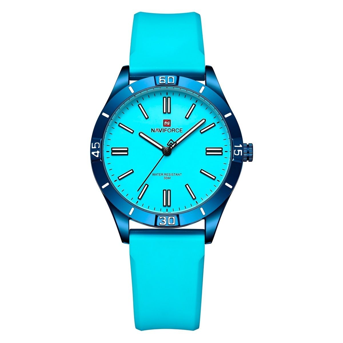 NAVIFORCE - Reloj Naviforce Sport Nf5041 Mujer Goma + Estuche