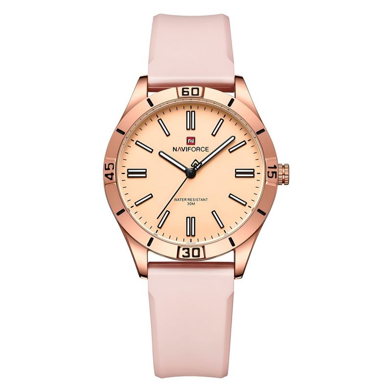 NAVIFORCE - Reloj Naviforce Sport Nf5041 Mujer Goma + Estuche