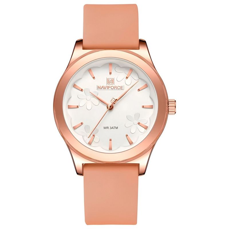 NAVIFORCE - Reloj Naviforce Sport Nf5051 Mujer Goma + Estuche