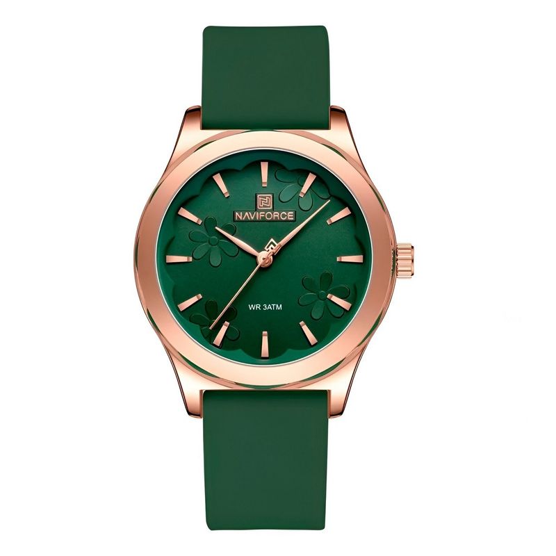 NAVIFORCE - Reloj Naviforce Sport Nf5051 Mujer Goma + Estuche