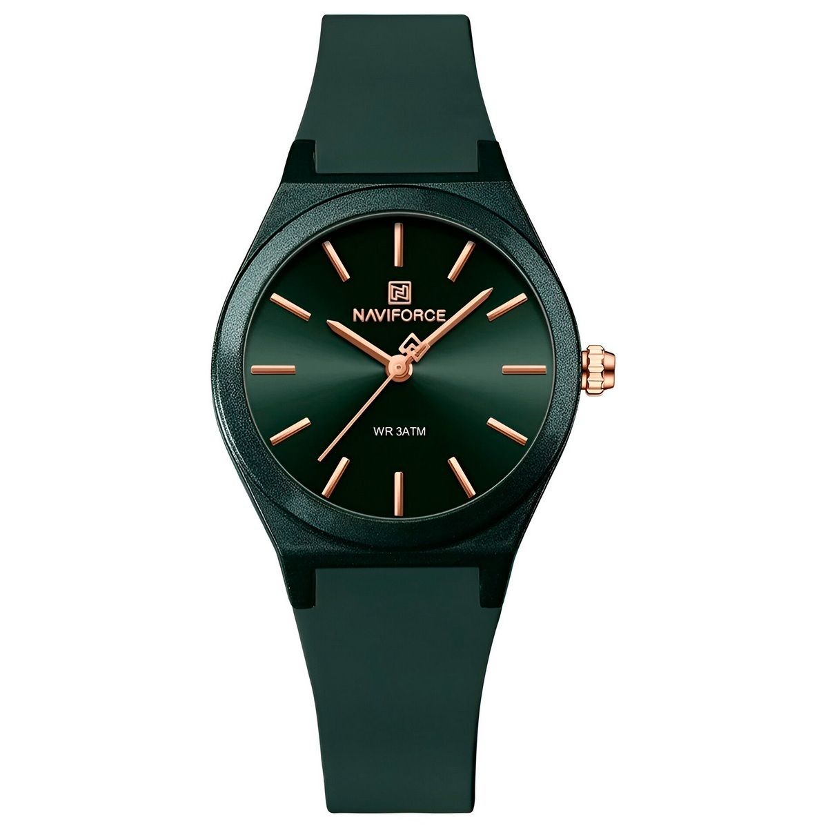 NAVIFORCE - Reloj Naviforce Sport Nf5056 Mujer Goma + Estuche