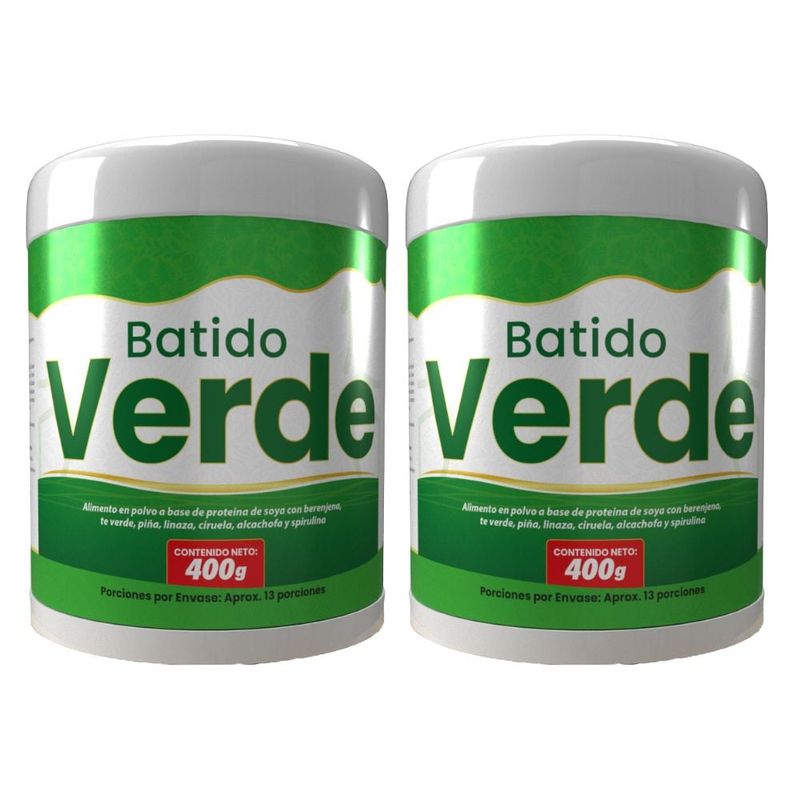 NATURAL ENERGY PRODUCTS - Batido Verde Puro x2