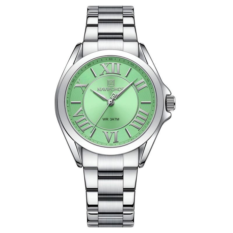 NAVIFORCE - Reloj Naviforce Casual Nf5037 Mujer Acero + Estuche