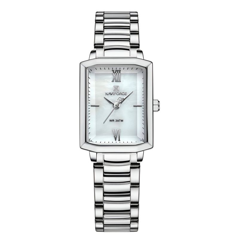 NAVIFORCE - Reloj Naviforce Casual Nf5039s Mujer Acero + Estuche