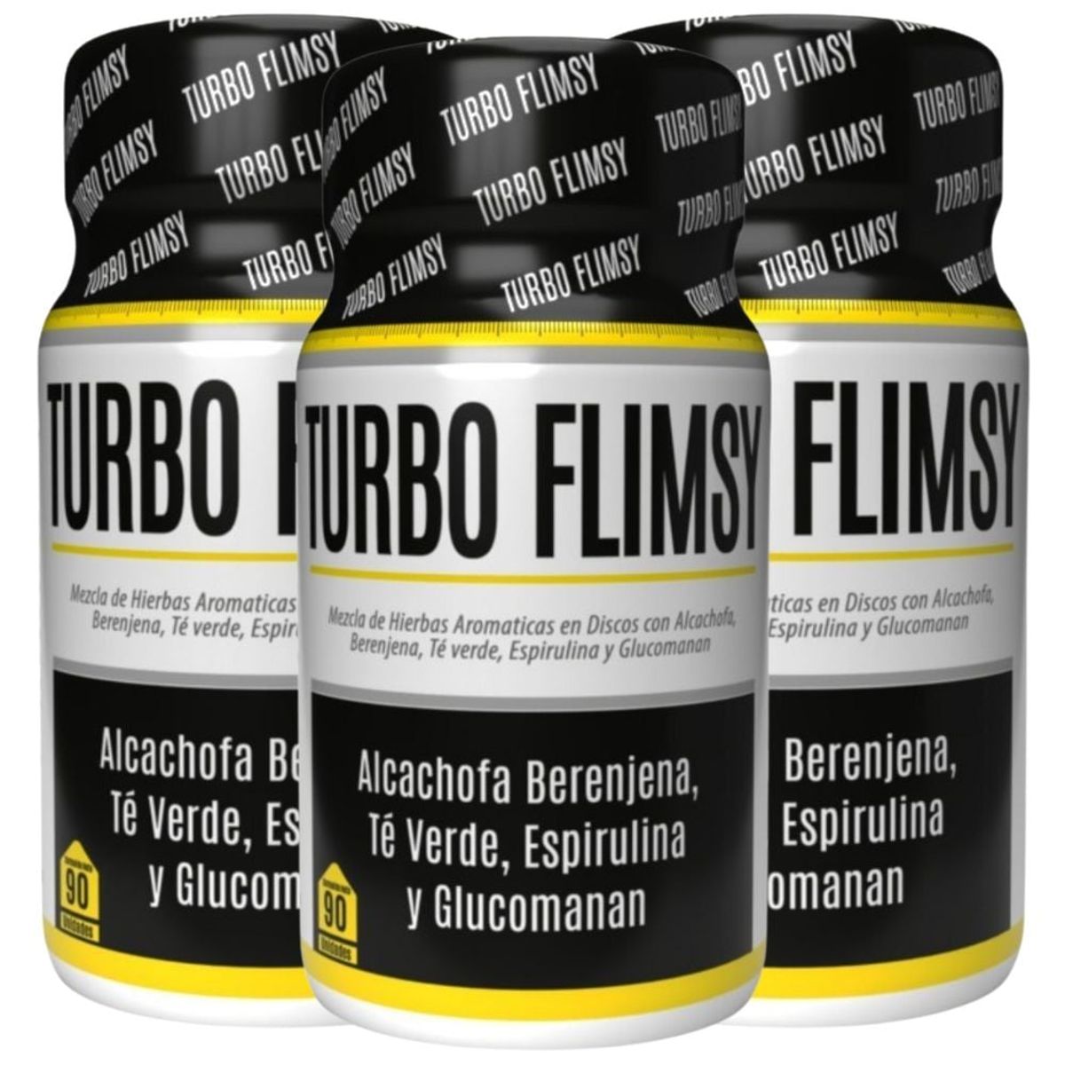 NATURAL ENERGY PRODUCTS - Turbo Flimsy - Bienestar digestivo x3