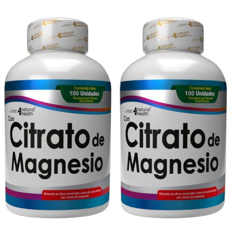 NATURAL ENERGY PRODUCTS - Citrato De Magnesio Puro x2