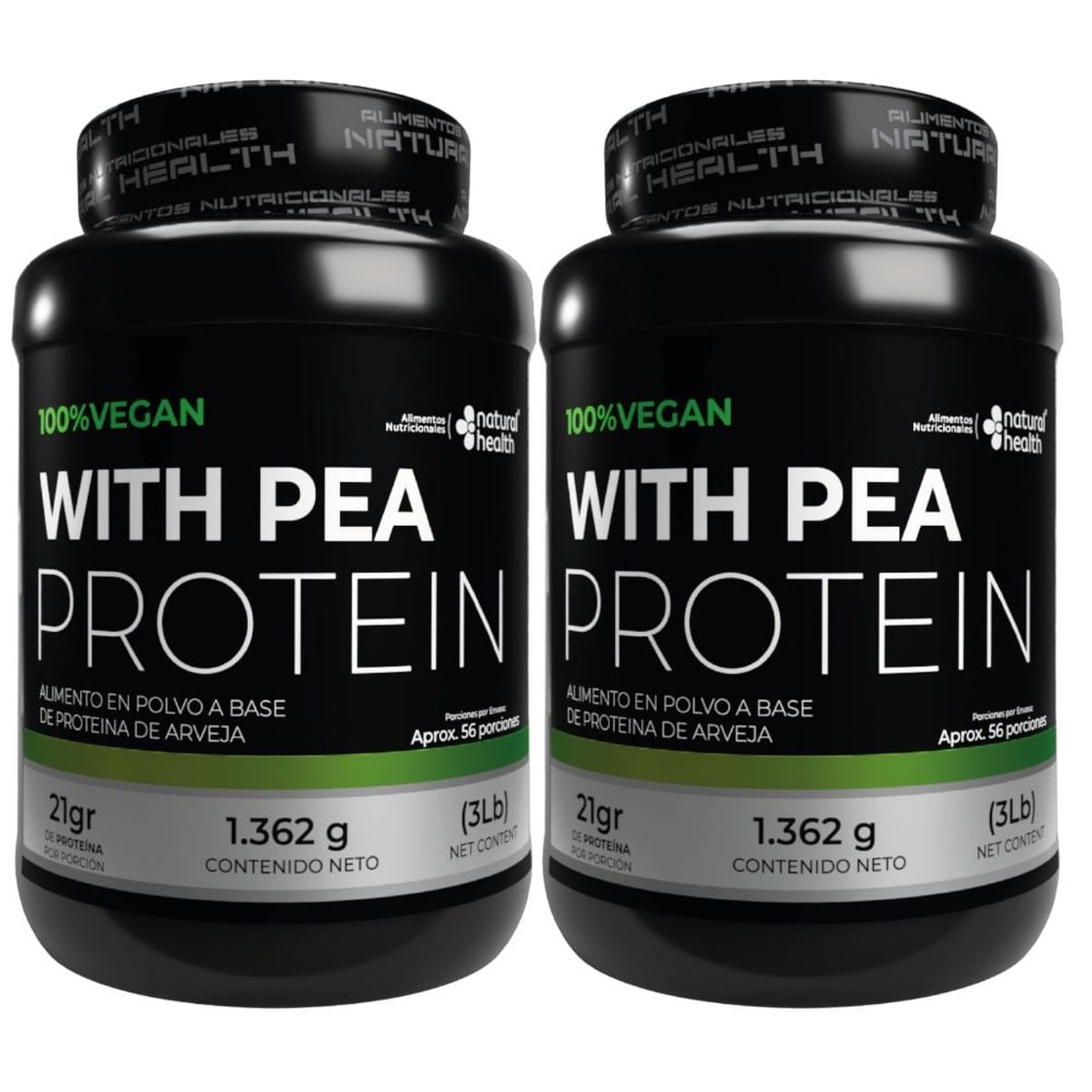 NATURAL ENERGY PRODUCTS - Proteína Vegana Original x2