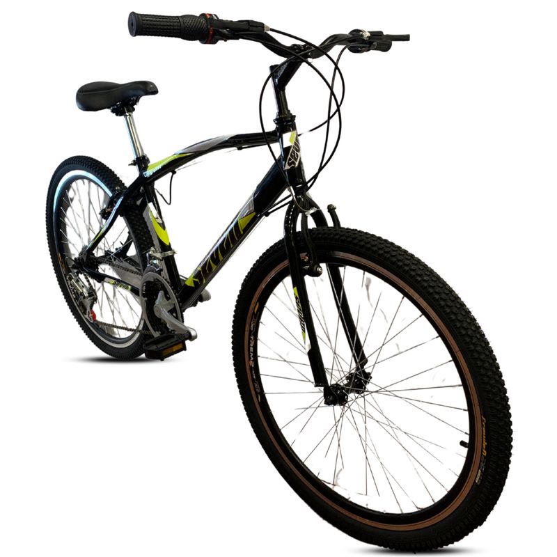 ATILA - Bicicleta Niño 20 Rines en Aluminio 18 cambios negro Amarill
