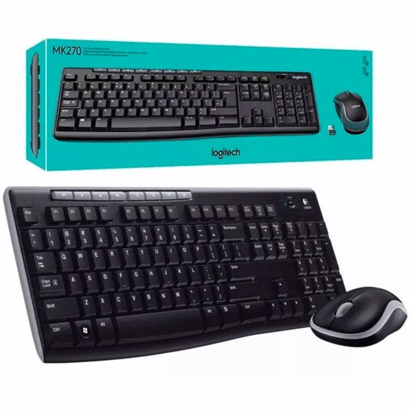 LOGITECH - COMBO LOGITECH MK270 TECLADO + MOUSE INALAMBRICO