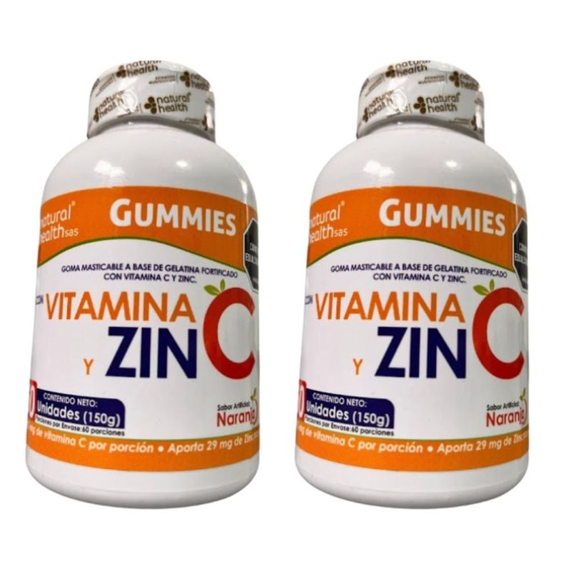NATURAL ENERGY PRODUCTS - Gomas de Vitamina C Puro x2