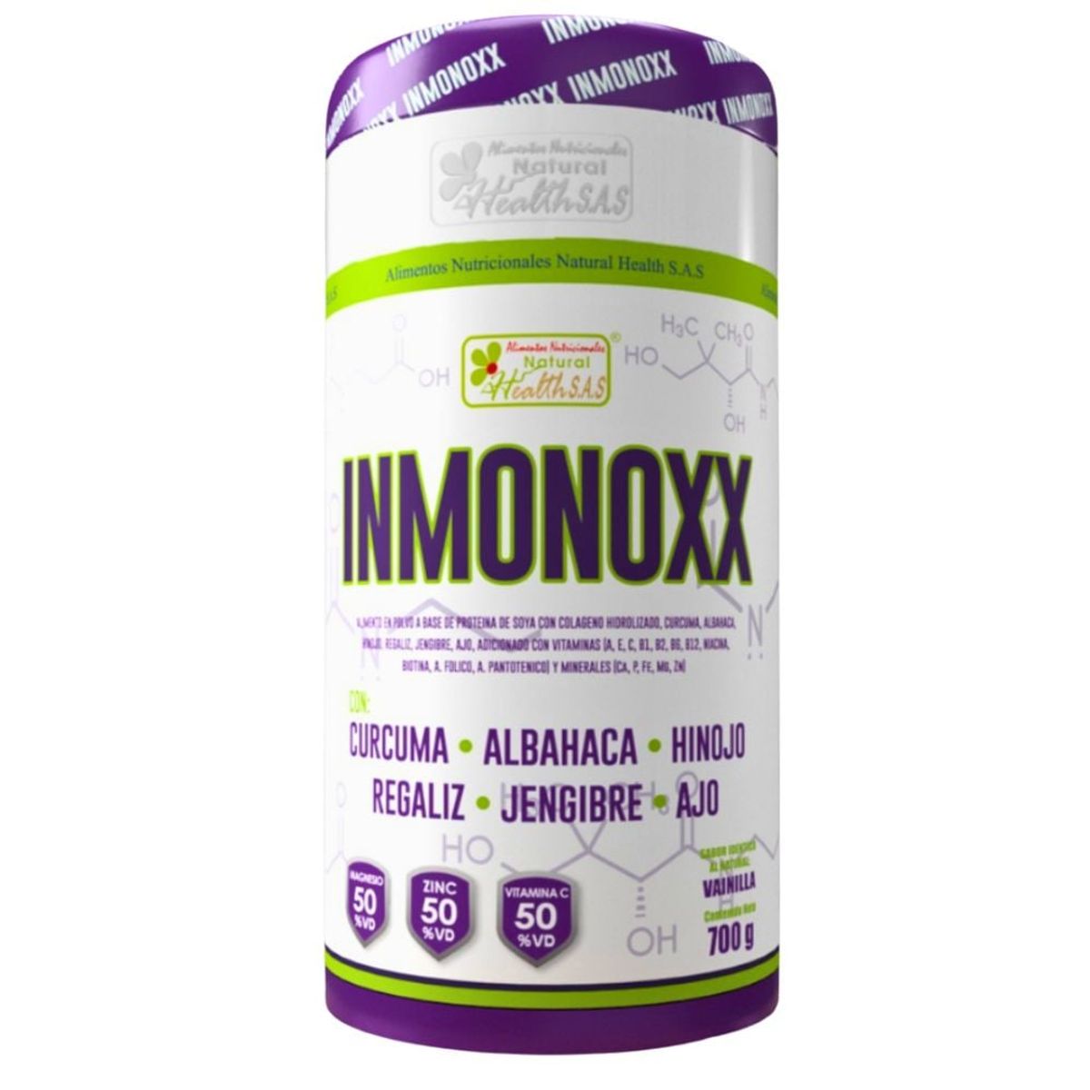 NATURAL ENERGY PRODUCTS - Inmonoxx - Salud Respiratoria x2